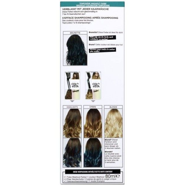 Turquoise Hair - Colorista Wash Out per L'Oréal Paris L'Oréal 3,99 €