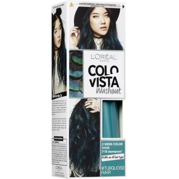 Türkisfarbenes Haar - Colorista Wash Out Färbung von L'Oréal Paris L'Oréal 3,99 €