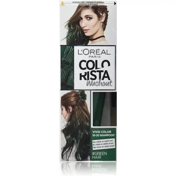 Green Hair - Coloración Colorista Wash Out de L'Oréal Paris L'Oréal 3,99 €