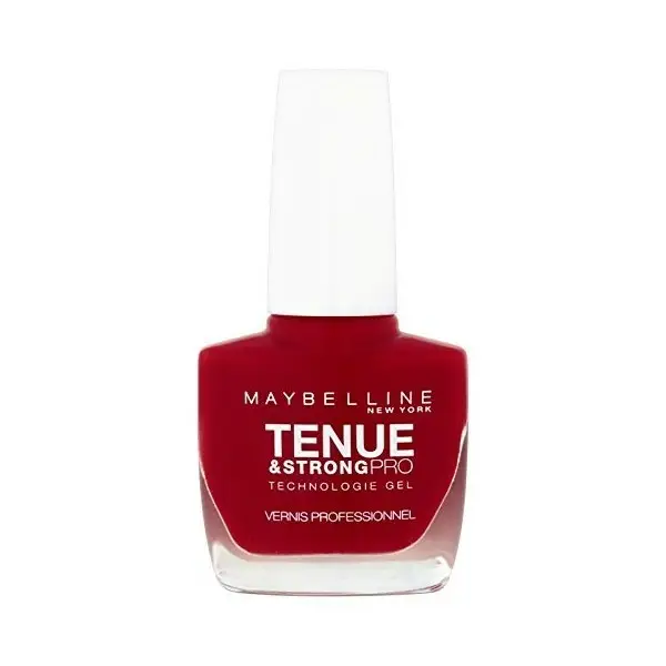 06 Rouge Profond - Vernis à Ongles Strong & Pro Gemey Maybelline Maybelline 3,82&nbsp;€