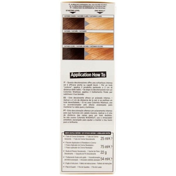 Décoloration à l'Huile SANS Amoniaque jusqu'à 8 tons Bleach Brunette Colorista de L'Oréal Paris L'Oréal 3,99 €