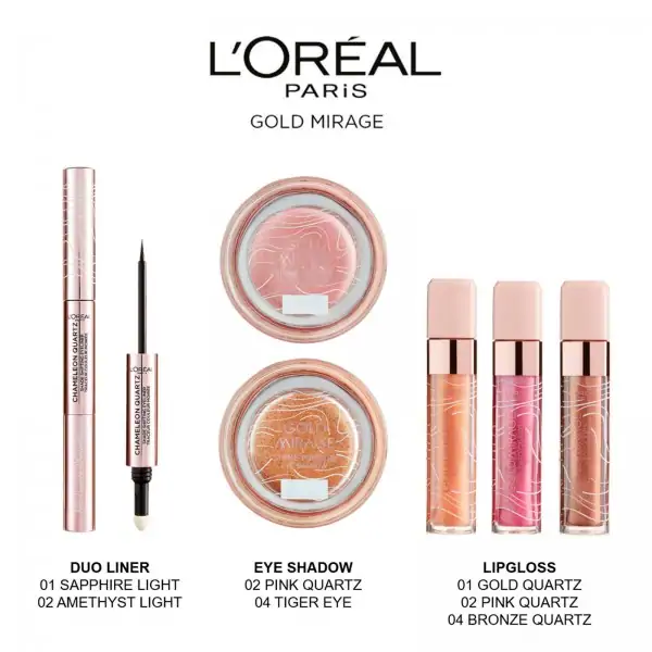 04 Tigerauge - Lidschatten Gold Mirage Gold Mirage Limited Edition Kollektion von L'Oréal Paris L'Oréal 3,99 €
