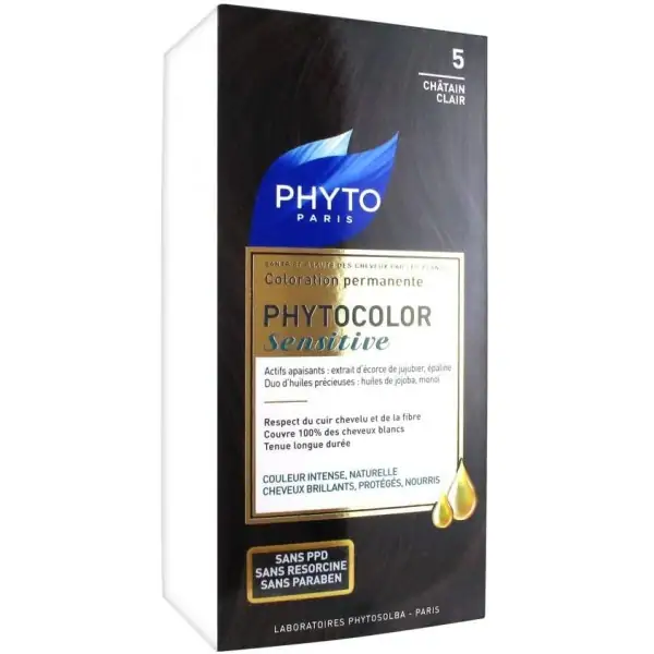 5 Marró clar - Color de cabell permanent Phyto Phytocolor Sensible L'Oréal 4,99 €