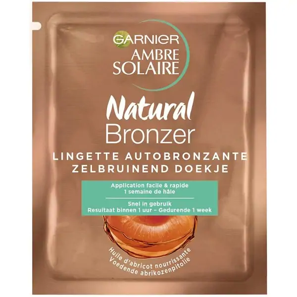 Garnier Garnier Ambre Solaire Bronzeur Limpeza natural para o rostro e o corpo 2,99 €