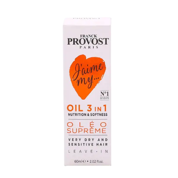 3 in 1 Oil for Very Dry Hair Nutrition and Softness Oléo Supreme J'aime My ... by Franck Provost Franck Provost 4.99 €