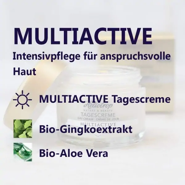 Multiactive Anti-Wrinkle Anti-Aging BIO Cream by VEGAN AND Day HELIO