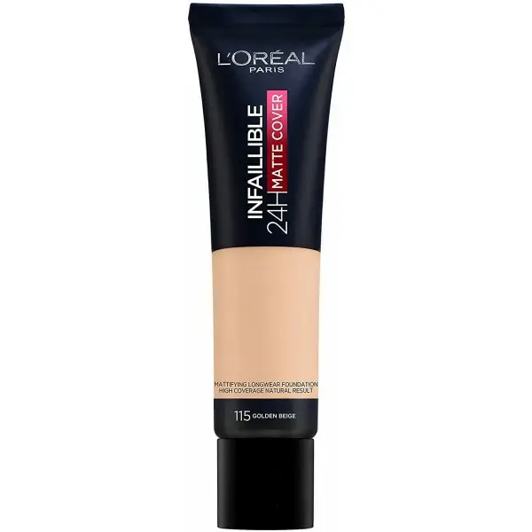 115 Golden Beige - Infallible 24H Matte Cover Foundation by L'Oréal Paris L'Oréal 7.99 €