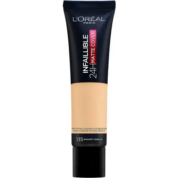 135 Vanille Éclat - Fond de Teint Infaillible 24H Matte Cover de L'Oréal Paris L'Oréal 5,00 €