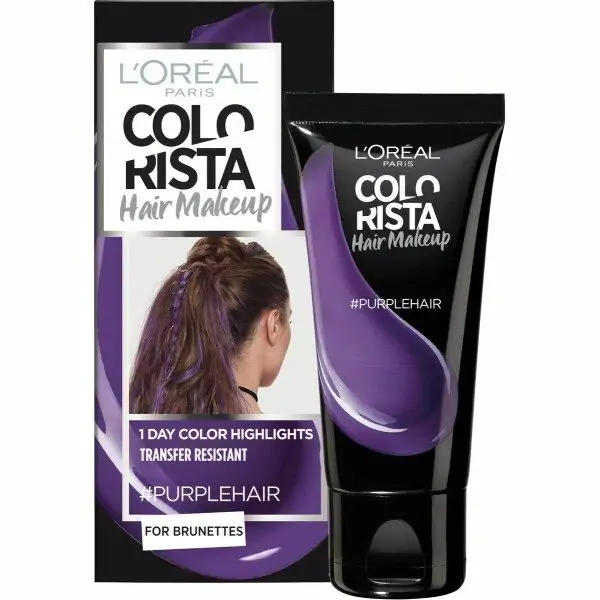 Purple Hair - Colorista Hair Makeup Coloración efímera de L'Oréal Paris L'Oréal 1,99 €