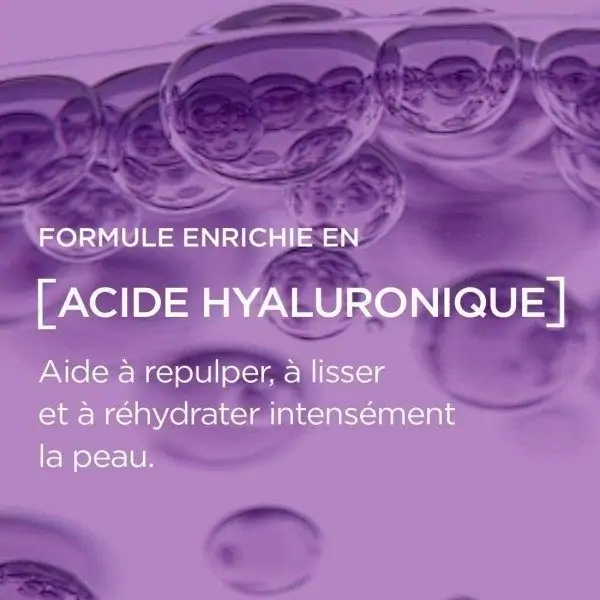 Zahartzearen aurkako 7 egun Revitalift Filler 7 zimurren aurkako ampoulak L'Oréal Paris-eko azido hialuroniko puruarekin