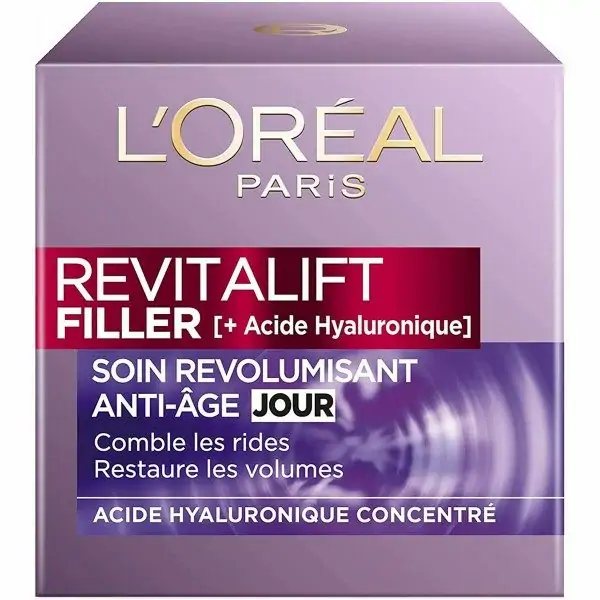 Anti-Falten- und Volumen-Tagescreme Revitalift Filler Angereichert mit Hyaluronsäure von L'Oréal Paris L'Oréal 9,99 €