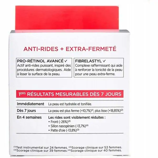 Crème de Soin Jour Anti-Age Hydratant & Raffermissant Revitalift Enrichi en Pro-Rétinol de L'Oréal Paris L'Oréal 7,00&nbsp;€