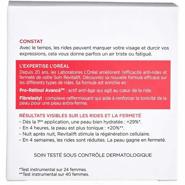 Revitalift Anti-Aging Hydraterende & Verstevigende Nachtcrème Verrijkt met L'Oréal Paris Pro-Retinol L'Oréal € 9,99