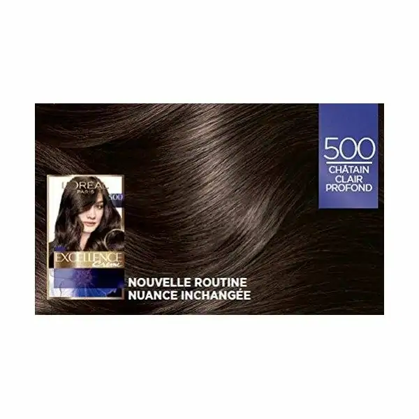 500 Deep Light Brown - Hair Colour Excellence Crème di L'Oréal Paris L'Oréal 8,99 €