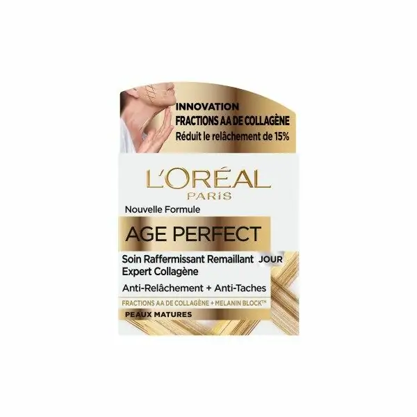 Soin Jour Ré-Hydratant Anti-Relâchement & Anti-Tâches Age Perfect de L'Oréal Paris L'Oréal 5,00 €