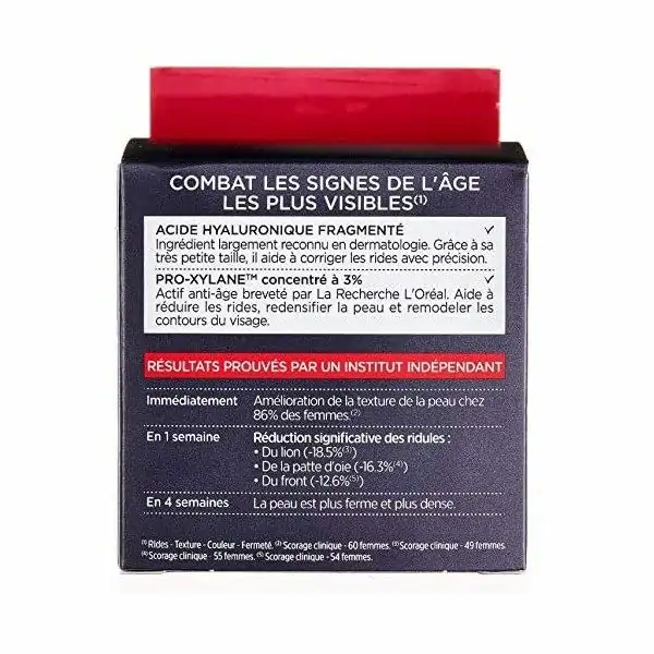 Revitalift Laser X3 Crema de noche con ácido hialurónico antiedad de L'Oréal Paris L'Oréal 9,99 €