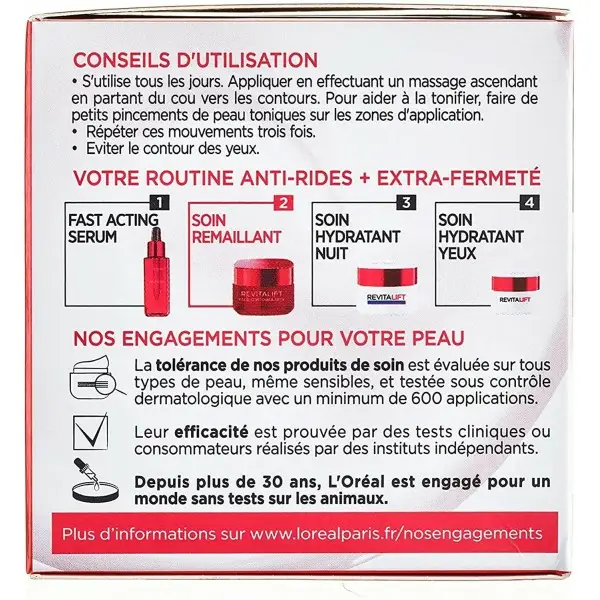 L'Oréal Paris L'Oréal Paris L'Oréal Anti-Falten & extra straffende Anti-Aging Regenerierende Behandlung für Gesicht, Konturen