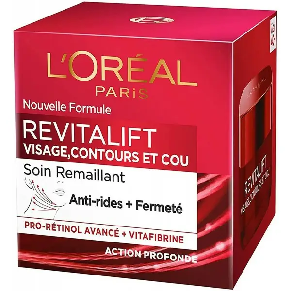 Soin Anti-Âge Remaillant Anti-Rides & Extra-Fermeté Visage, Contours et Cou de L'Oréal Paris L'Oréal 8,38&nbsp;€