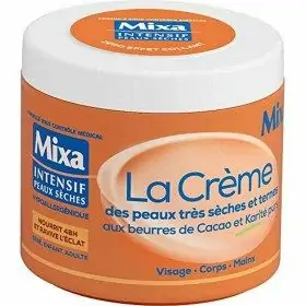 Crema Viso, Corpo, Mani Per Pelli Extra Secche Con Puro Mixa Mixa Cacao e Burri di Karitè 5,61 €