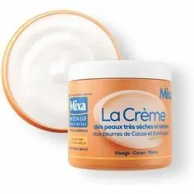 Face, Body, Hands Cream For Extra-Dry Skin With Pure Cocoa and Shea Butters from Mixa Mixa 5,61 €