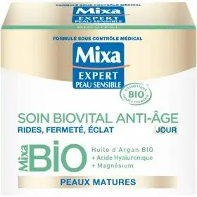 Biovital Cura de dia anti-edat Arrugues, fermesa, lluminositat pell madura de Mixa BIO Mixa 5,87 €