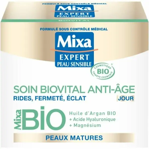Biovital Anti-Aging Day Care Rughe, compattezza, luminosità della pelle matura di Mixa BIO Mixa 5,87 €