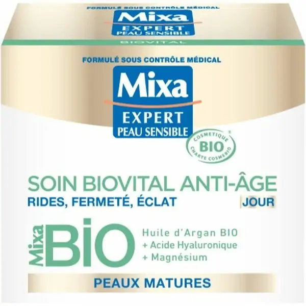 Biovital Anti-Aging Tagespflege Falten, Festigkeit, Ausstrahlung Reife Haut von Mixa BIO Mixa 5,87 €