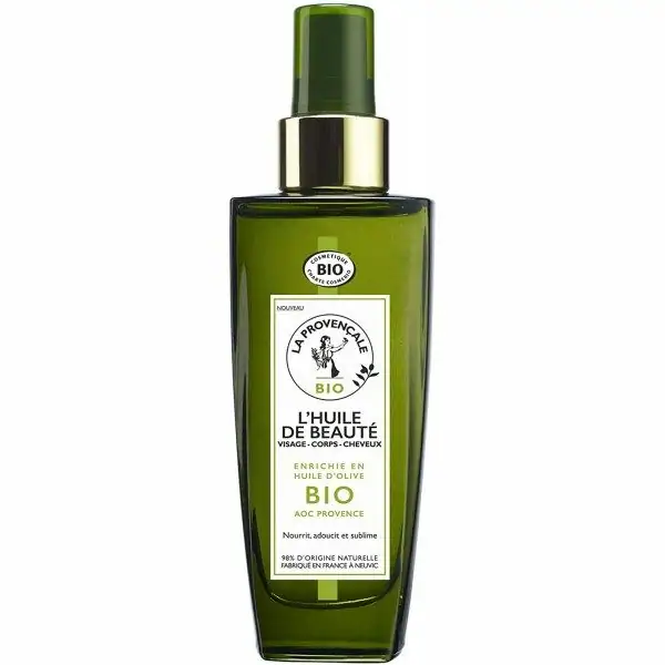 Beauty Oil Face Body Hair Care Certified Organic AOC Provence Organic Olive Oil from La Provençale La Provençale 8,51 €
