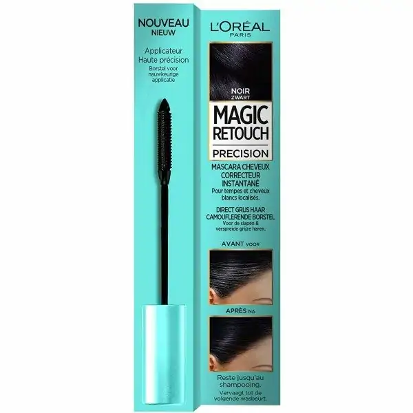 Noir - L'Oréal Paris L'Oréal Magic Retouch Ile zuria zuzentzeko zehaztasun mascara £ 4,99
