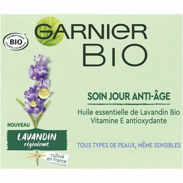 Anti-Aging-Tagespflege mit regenerierendem Lavandin von Garnier Bio La Provençale 7,63 €