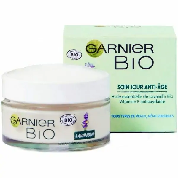 Anti-Aging Day Care with Regenerating Lavandin from Garnier Bio La Provençale 7,63 €