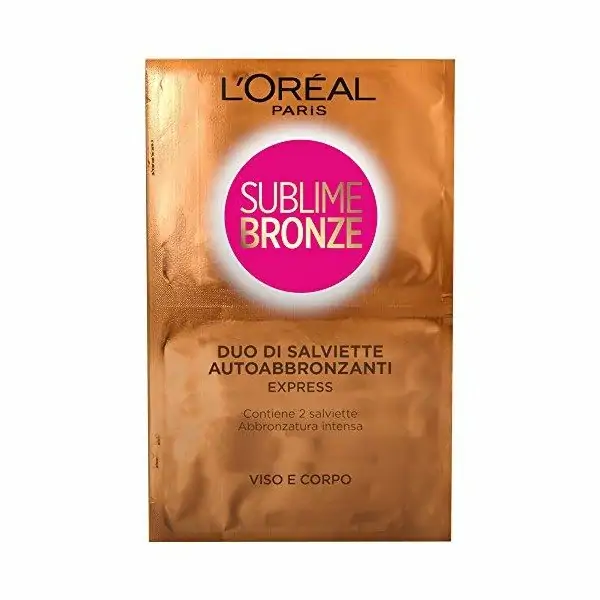 Dúo de toallitas autobronceantes Easy Tan Face and Body Sublime Bronze de L'Oréal Paris Garnier 1,94 €