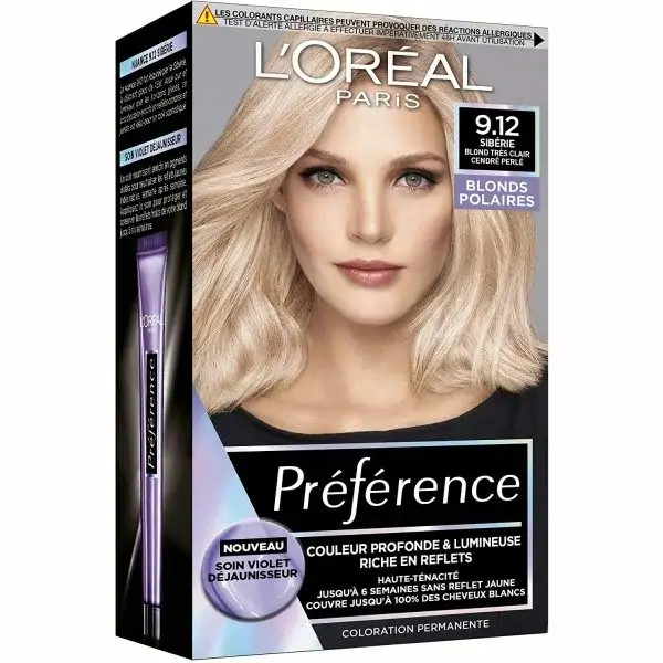 9.12 Siberia (Errauts perla ilehoria oso argia) - L'Oréal Paris L'Oréal Preference Ile-kolore iraunkorra 8,92 €