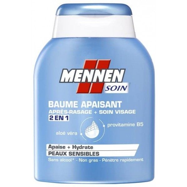 Men's 2-in-1 Soothing Balm After Shave + Face Care for Sensitive Skin by MENNEN MENNEN 3.43 €