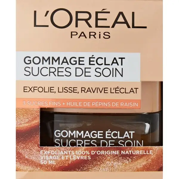 Scrub viso e labbra Radiance L'Oréal Paris L'Oréal care sugars 6,42 €