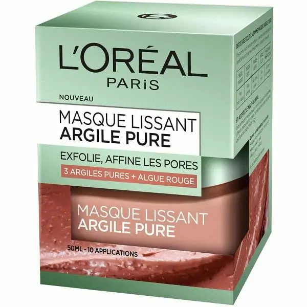 L'Oréal Paris L'Oréal Pure Clay Leuntzeko Aurpegi Maskara 6,42 €