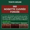060 Dark Copper Hazelnut - Permanent Herbal Hair Color Tone on Tone Organic and VEGAN Henna Powder by LOGONA LOGONA Naturk...