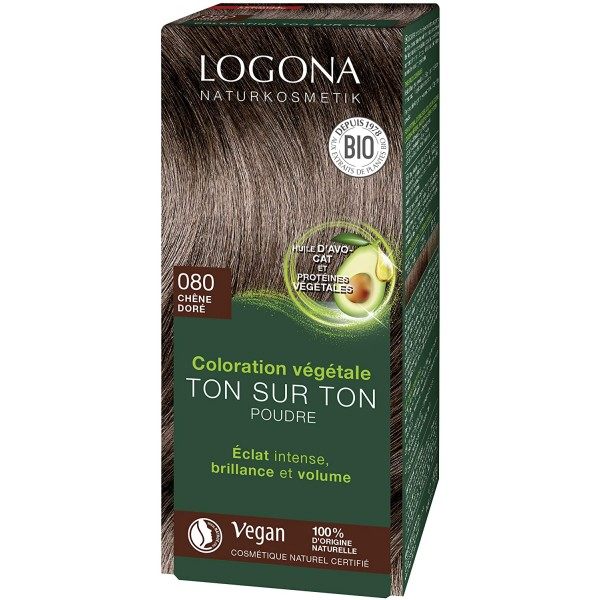080 Golden Oak - Permanent Vegetable Tone-on-Tone Powder Hair Color ...