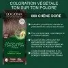 080 Golden Oak - Tinte Permanente a Base de Hierbas Tono sobre Tono Polvo de Henna Orgánico y VEGANO de LOGONA LOGONA