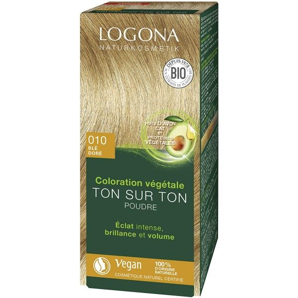 010 Golden Wheat - Permanent Plant-based Hair Color Tone on Tone...