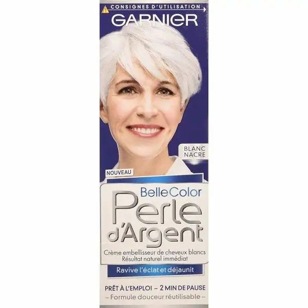 Blanc Nacre - Garnier Belle Color Perle d'Argent Crema iluminadora para cabelos brancos Garnier 7,14 €