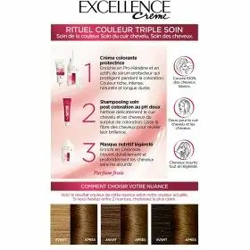 4.3 Castaño Dorado - L'Oréal Paris L'Oréal Excellence Kit de Coloración en Crema 7,99 €