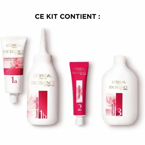 4.3 Golden Chestnut - L'Oréal Paris L'Oréal Excellence Cream Coloring Kit 7,99 €