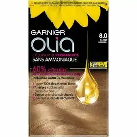 8.0 Natural Blond - Color de cabell permanent sense amoníac amb olis naturals de Garnier Olia Flowers Garnier 6,87 €