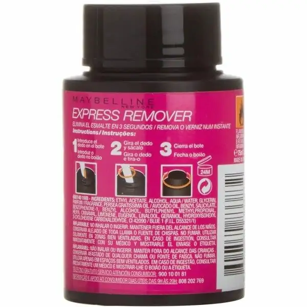 Maybelline New York Maybelline Aceton Gratis Express Remover £ 5,99