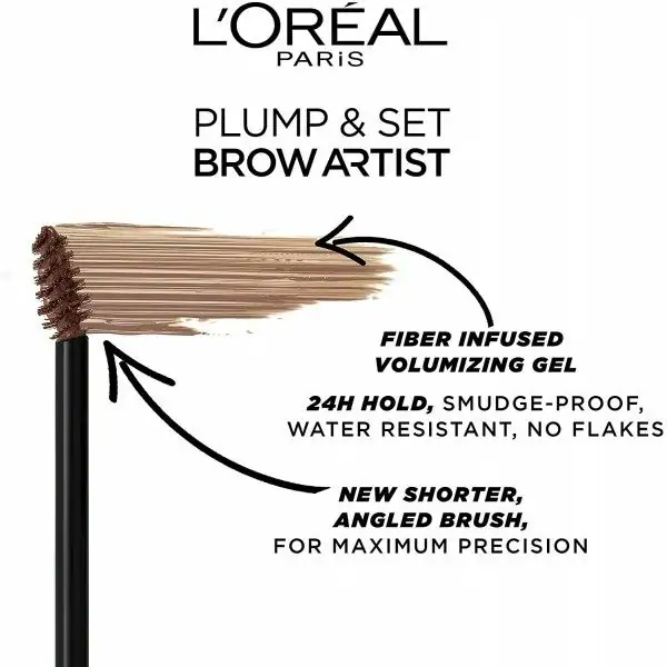 101 Blonde - Mascara per sopracciglia Plump & Set Brow Artist di L'Oréal Paris L'Oréal 5,93 €