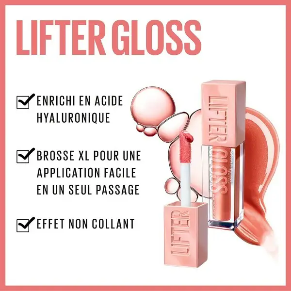 003 Moon - Lipgloss Lifter Gloss Angereichert mit Hyaluronsäure von Gemey Maybelline Maybelline 5,62 €