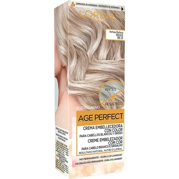 Touche de Beige - L'Oréal Paris L'Oréal Age Perfect Verschönernde Farbpflege für graues/weißes Haar 6,32 €