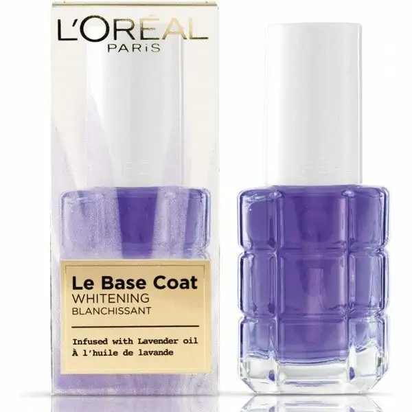 L'Oréal Paris L'Oréal Paris Color Riche Lavender Oil Infused Whitening Base Coat £3.99