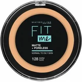 128 Warm Nude - FIT ME Matte + Polvos Compactos Poreless de Maybelline New York Maybelline 6,36 €